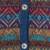 100% alpaca pullover, 'Andean Backgrounds' - Striped Multicolored Alpaca Wool Pullover from Peru (image 2g) thumbail