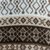 100% alpaca cardigan, 'Espresso Trails' - 100% alpaca Wool Cardigan in Espresso and Ivory from Peru (image 2d) thumbail