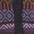 100% alpaca cardigan, 'Vibrant Life' - Multicolored 100% Alpaca Cardigan with Wood Buttons (image 2g) thumbail