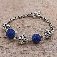 Sodalite beaded bracelet,