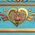 Reverse painted glass jewelry box, 'Teal Flowers' - Teal Wood Jewelry Box with Floral Motifs from Peru (image 2f) thumbail