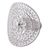 Sterling silver filigree cocktail ring, 'Andean Sombrero' - Artisan Jewelry 925 Silver Filigree Cocktail Ring from Peru (image 2a) thumbail