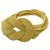 Rope belt, 'Dorado Braids' - Hand Made Modern Rope Belt in Gold Color from Peru (image 2a) thumbail