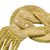 Rope belt, 'Dorado Braids' - Hand Made Modern Rope Belt in Gold Color from Peru (image 2e) thumbail