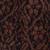 100% alpaca scarf, 'Floral Andes' - 100% Alpaca Knit Floral Wrap Scarf in Black and Brick (image 2e) thumbail
