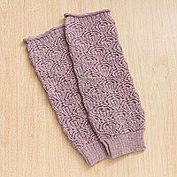 100% alpaca arm warmers,
