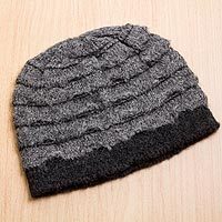Alpaca blend hat,