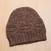 Alpaca blend hat,