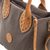 Leather accent cotton shoulder bag, 'Brown Mushroom' - Leather Accent Cotton Handle Shoulder Bag in Mushroom Peru (image 2d) thumbail