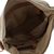 Leather accent cotton shoulder bag, 'Clay Satisfaction' - Leather Accent Cotton Shoulder Bag in Clay from Peru (image 2d) thumbail