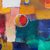 'Occult Symbology' - Gold Tone Signed Abstract Painting by a Peruvian Artist (image 2b) thumbail