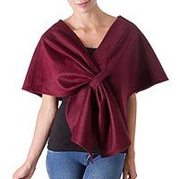 100% baby alpaca capelet,