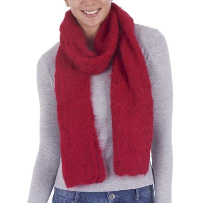 100% alpaca scarf, Nurturing Passion