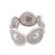 Sterling silver filigree band ring, 'Bold Warrior' - Sterling Silver Filigree Circular Band Ring Crafted in Peru (image 2a) thumbail