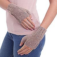 100% alpaca gloves,