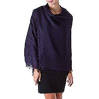 100% baby alpaca shawl,