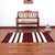 Wool area rug, 'Andean Hearth' (3.5x5.5) - Striped 100% Wool Area Rug from Peru (3.5x5.5) (image 2d) thumbail