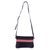 Suede and alpaca accent sling, 'Navy Andes' - Navy Suede and Alpaca Accent Sling Handbag from Peru (image 2b) thumbail