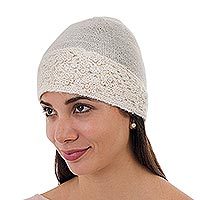 100% alpaca hat,