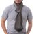 100% alpaca scarf, 'Natural Chocolate' - 100% Alpaca Wool Scarf in Natural and Chocolate from Peru (image 2b) thumbail
