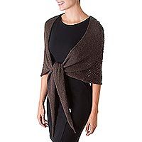 100% alpaca shawl,