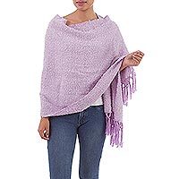 Alpaca Blend shawl,