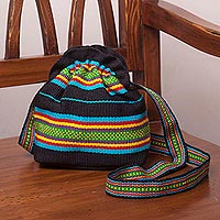 Cotton shoulder bag Inca Fashion Peru