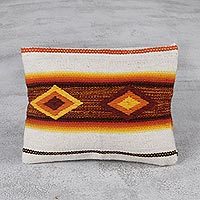 Wool cosmetic bag,