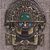 Gemstone-accented wall art, 'Colorful Tumi' - Cultural Gemstone Tumi Wall Art from Peru (image 2d) thumbail