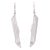 Sterling silver filigree dangle earrings, 'Sidereal Sparkle' - Sterling Silver Filigree Dangle Earrings from Peru (image 2a) thumbail