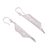 Sterling silver filigree dangle earrings, 'Sidereal Sparkle' - Sterling Silver Filigree Dangle Earrings from Peru (image 2c) thumbail