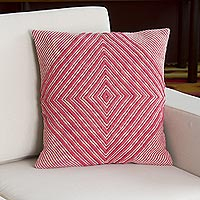 Wool blend cushion cover Rose Diamond Peru