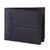 Leather wallet, 'Ancient Bird in Black' - Handcrafted Leather Wallet in Black from Peru (image 2a) thumbail