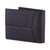 Leather wallet, 'Ancient Bird in Black' - Handcrafted Leather Wallet in Black from Peru (image 2c) thumbail