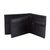 Leather wallet, 'Ancient Bird in Black' - Handcrafted Leather Wallet in Black from Peru (image 2e) thumbail