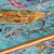Reverse-painted glass decorative box, 'Dragonfly Sky' - Reverse-Painted Glass Dragonfly Box in Light Blue from Peru (image 2d) thumbail