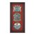 Copper and bronze wall sculpture, 'Peruvian Culture' - Copper and Bronze Wall Sculpture of Ancient Masks from Peru (image 2a) thumbail