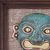 Bronze and copper wall sculpture, 'Warriors of the Past' - Copper and Bronze Ancient Mask Wall Sculpture from Peru (image 2d) thumbail
