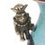 Copper and bronze decorative vase, 'Mythic Warriors' - Copper and Bronze Chavin Decorative Vase from Peru (image 2e) thumbail
