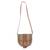 Leather accent wool shoulder bag, 'Earthen Chic' - Leather Accent Wool Shoulder Bag in Earth Tones from Peru thumbail