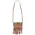 Wool accent leather shoulder bag, 'Earthen Muse' - Wool Accent Leather Shoulder Bag in Earth Tones from Peru (image 2a) thumbail