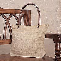 Jute tote bag,