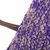 Jute shoulder bag, 'Sweet Purple' - Hand Knit Jute Shoulder Bag in Purple and Ecru (image 2d) thumbail
