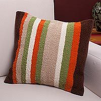 Alpaca blend cushion cover,