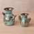 Copper and bronze decorative vases, 'Children of the Earth' (pair) - Two Bird-Themed Copper and Bronze Decorative Vases from Peru (image 2b) thumbail