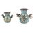 Copper and bronze decorative vases, 'Children of the Earth' (pair) - Two Bird-Themed Copper and Bronze Decorative Vases from Peru (image 2c) thumbail
