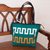 Alpaca blend tote, 'Inca Teal' - Wave Motif Alpaca Blend Tote in Teal from Peru thumbail