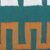 Alpaca blend tote, 'Inca Teal' - Wave Motif Alpaca Blend Tote in Teal from Peru (image 2g) thumbail