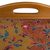 Reverse-painted glass tray, 'Margarita Field' - Floral Reverse-Painted Glass Tray from Peru (image 2e) thumbail