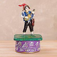 Plaster decorative box,